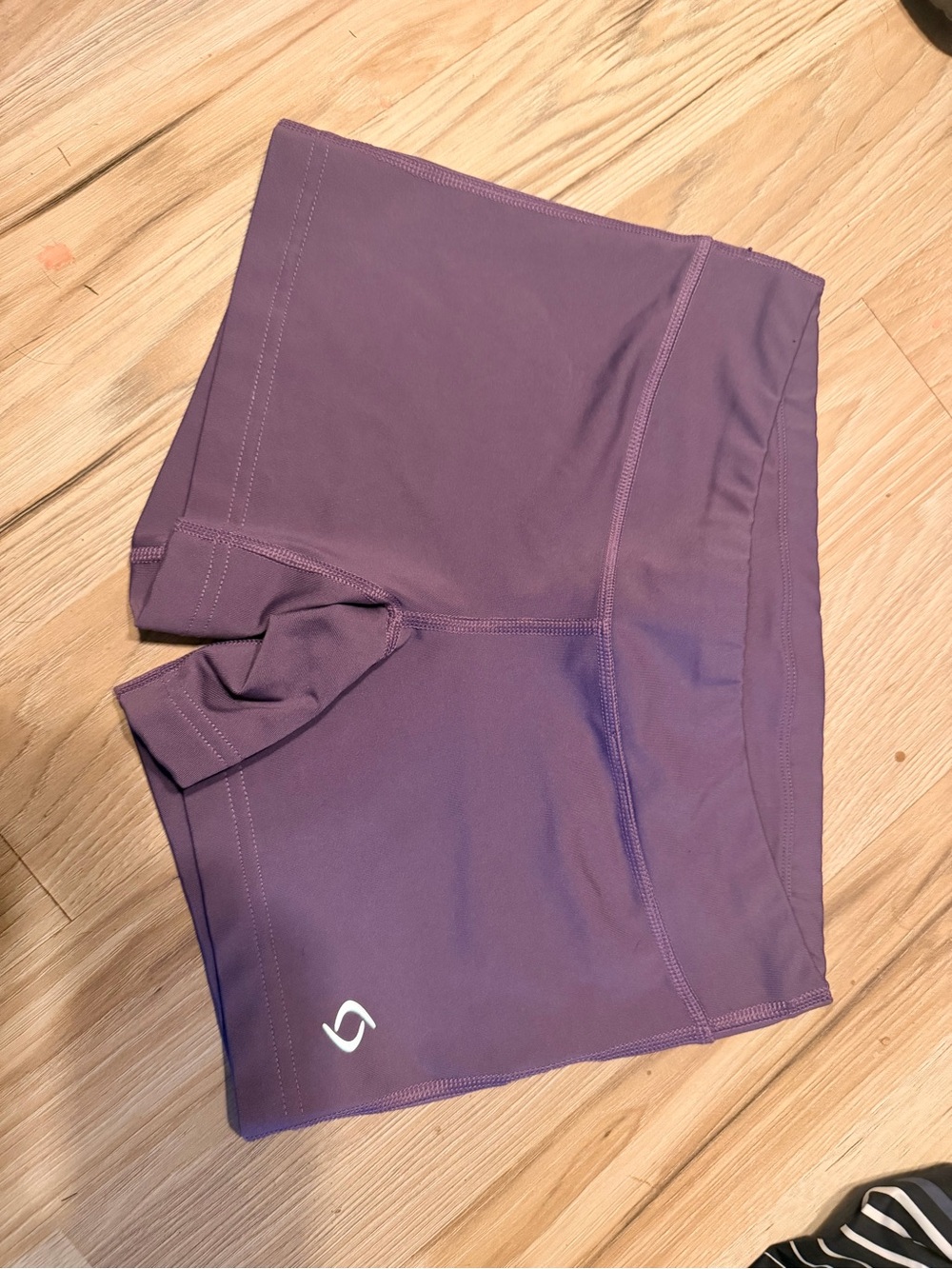 Moving Comfort Purple Athletic Shorts
